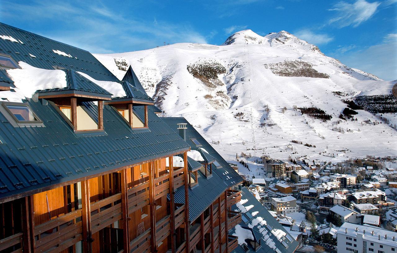 Résidence Goélia Les Balcons du Soleil Les Deux Alpes Exterior foto