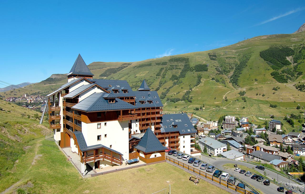 Résidence Goélia Les Balcons du Soleil Les Deux Alpes Exterior foto