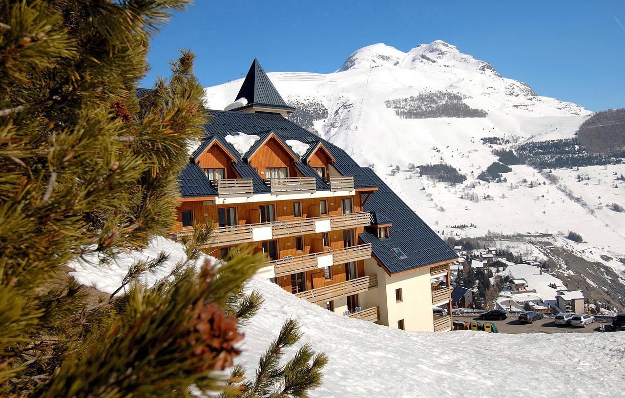 Résidence Goélia Les Balcons du Soleil Les Deux Alpes Exterior foto