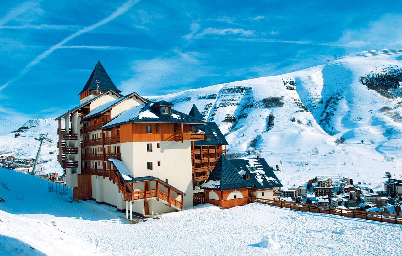 Résidence Goélia Les Balcons du Soleil Les Deux Alpes Exterior foto